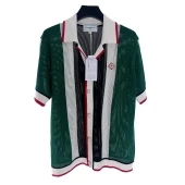 Рубашка Casablanca Red Romb White Outline "Green"