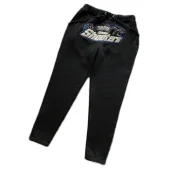 Штаны Trapstar Logo And Panther Outlined By Line "Black"