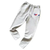 Штаны Trapstar Embroidered Logo With Three Color Background Above Inscription "Gray"