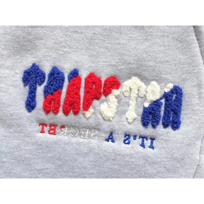 Штаны Trapstar Embroidered Logo With Three Color Background Above Inscription "Gray" фото № 3 Штаны Trapstar Embroidered Logo With Three Color Background Above Inscription "Gray" фото № 3