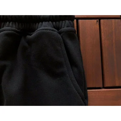 Шорты Trapstar Decorated Front Logo Letters "Black" фото № 7