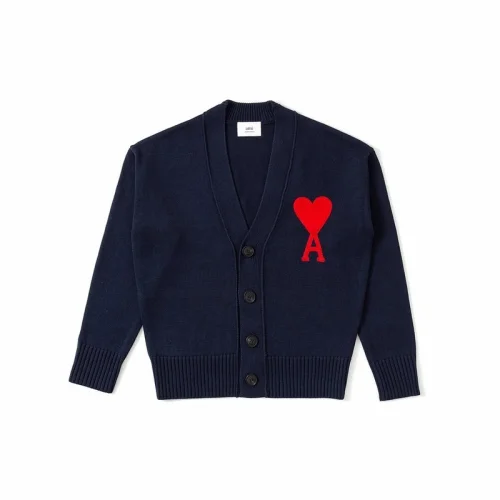 Кардиган Amiri With Red Letter Logo "Blue/Black"