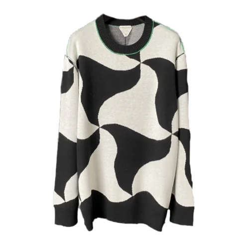 Свитер Bottega Veneta Interesting Print "Black/White"