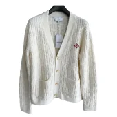 Кардиган Casablanca Pearles Red Romb "White"