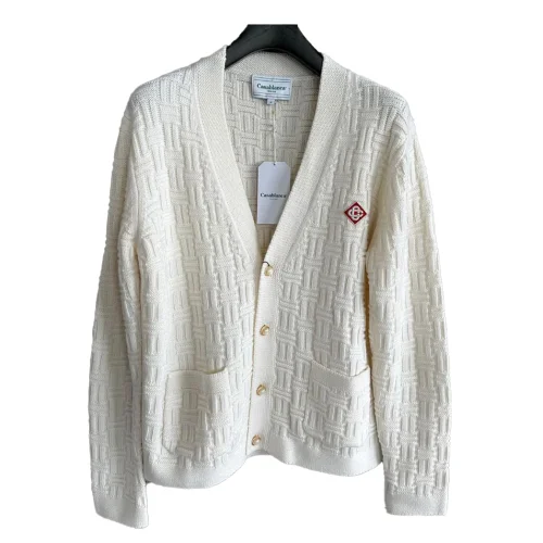 Кардиган Casablanca Pearles Red Romb "White"