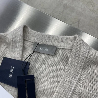 Кардиган Christian Dior Couture Logo "Gray" фото № 3
