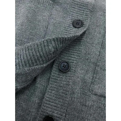 Кардиган Louis Vuitton With Large Pockets "Gray" фото № 6