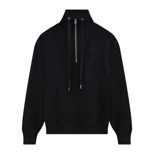 Свитшот Amiri Solid Color With Lock And Logo "Black"