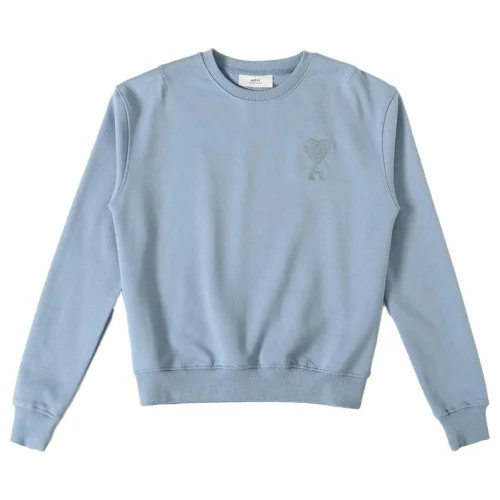 Свитшот Amiri Patch - Heart "Blue/Gray"