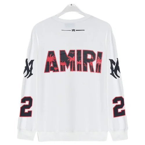 Свитшот Amiri Text With Palm 22 "White"