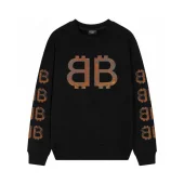 Свитшот Balenciaga Rusty Logo "Black"