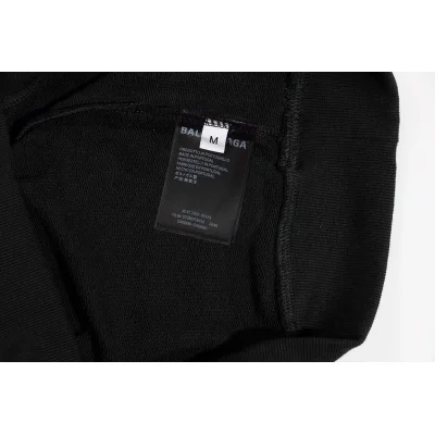 Свитшот Balenciaga Rusty Logo "Black" фото № 3