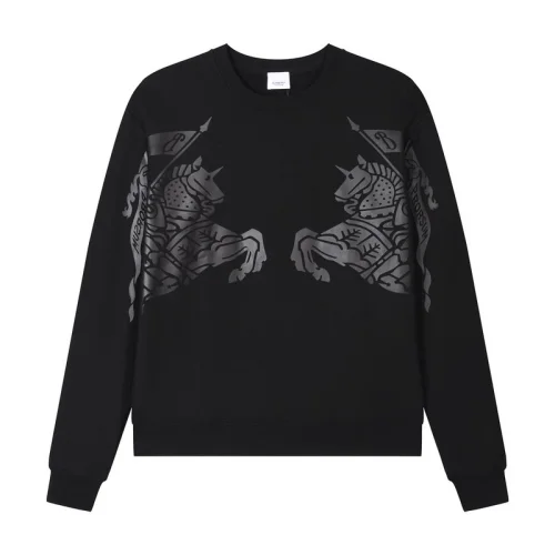 Худи Burberry Knights Horseback "Black"