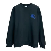 Свитшот Burberry Frontside Print Blue Warrior On The Horse "Black"