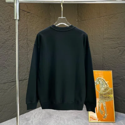 Свитшот Burberry Clear Frontside Print Warrior And Horse "Black" фото № 6