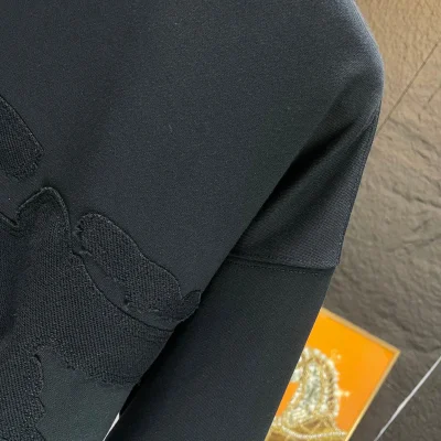 Свитшот Burberry Clear Frontside Print Warrior And Horse "Black" фото № 4