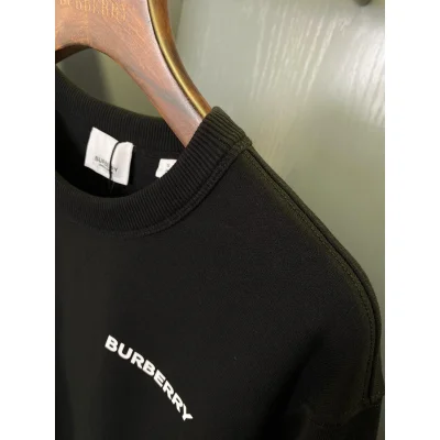 Свитшот Burberry Logo 99 London England Ice Cream Est 1856 "Black" фото № 6