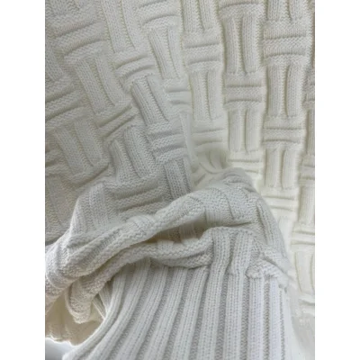 Джемпер Casablanca Bamboo Pattern "White" фото № 4 Джемпер Casablanca Bamboo Pattern "White" фото № 4