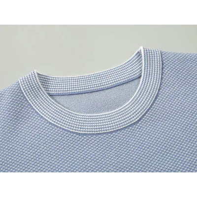 Свитшот Christian Dior Frontside Light Rhinestones Logo "Blue" фото № 2