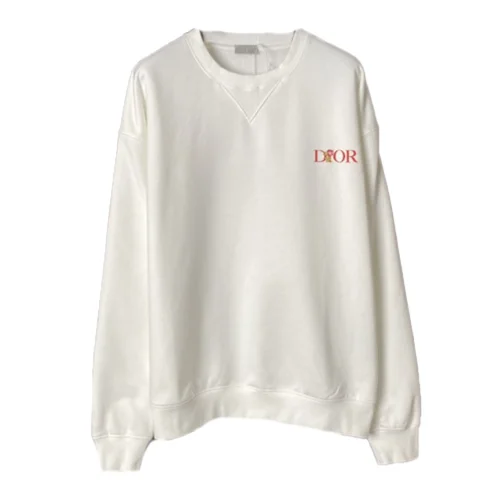 Свитшот Dior Rose With Thorns "White"