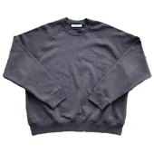 Свитшот Fear Of God With Logo - Base "Violet/Gray"