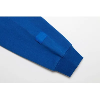 Свитшот Fear Of God With An Inscription On The Back And Text Logo "Blue" фото № 7