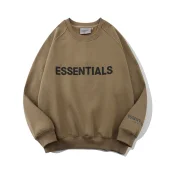 Свитшот Fear Of God With A Large Brand Inscription "Brown"