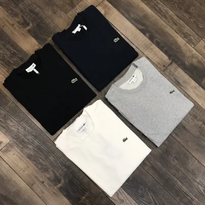 Свитшот Lacoste Everyday "Black" фото № 3