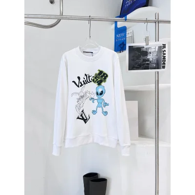 Свитшот Louis Vuitton Aliens "White" фото № 3 Свитшот Louis Vuitton Aliens "White" фото № 3