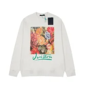 Свитшот Louis Vuitton Painting Of Flowers "White"