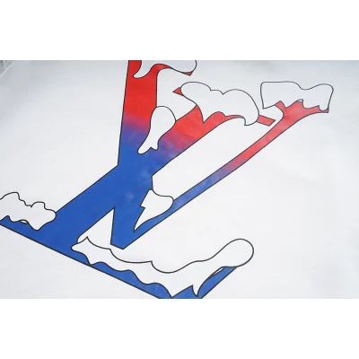 Свитшот Louis Vuitton Snow Print "White" фото № 2