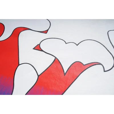 Свитшот Louis Vuitton Snow Print "White" фото № 8