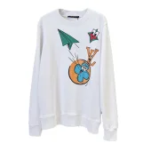 Свитшот Louis Vuitton Paper Airplane "White"