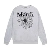 Свитшот Mardi Mercredi Chamomile Flower "Gray, Black"