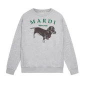 Свитшот Mardi Mercredi Drawing Of Dachshund "Gray"
