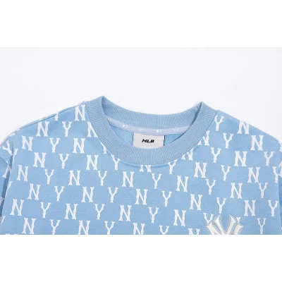 Свитшот MLB X New York Letter Print "Blue" фото № 3