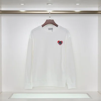 Свитшот Moncler Heart - Emblem "White" фото № 2