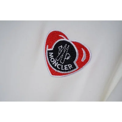 Свитшот Moncler Heart - Emblem "White" фото № 5