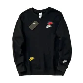 Свитшот Nike With Brand Logos "Black"