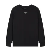 Свитшот Prada With Brand Emblem In The Center "Black"