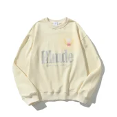 Свитшот Rhude With Logo And Laurel Coat Of Arms "Beige"