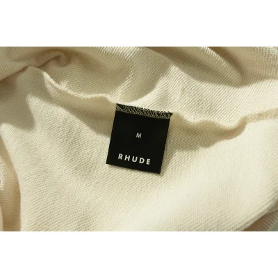 Свитшот Rhude With Logo And Laurel Coat Of Arms "Beige" фото № 8