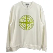 Свитшот Stone Island With An Embroidered Large Logo "White"