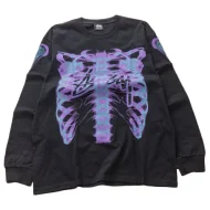 Свитшот Stussy Skeleton Print Свитшот Stussy Skeleton Print