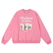 Свитшот Wai Kei Maltese Archive "Pink"