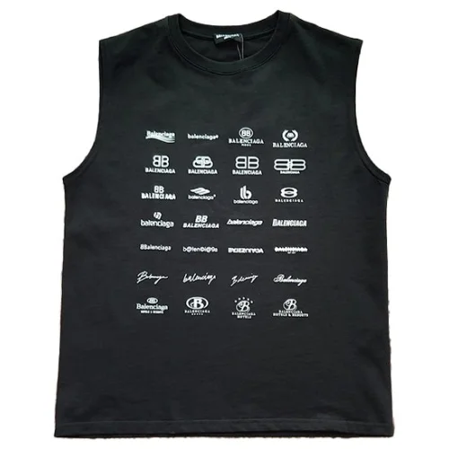 Майка Balenciaga Logos "Black"