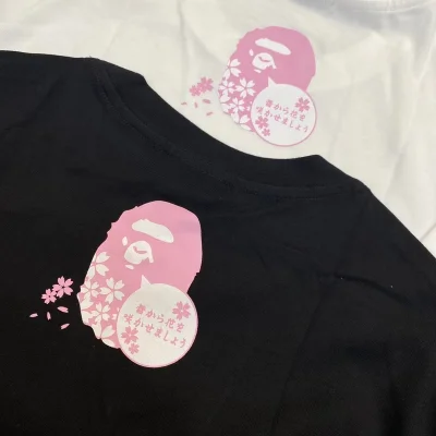 Футболка A Bathing Ape Tree Monkey "Black" фото № 5