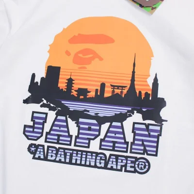 Футболка A Bathing Ape City Of Japan - Print "White" фото № 5