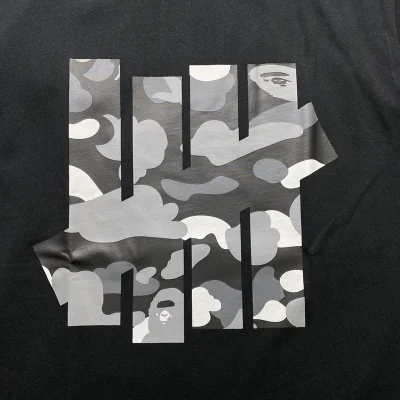 Футболка A Bathing Ape Undefeated "Black" фото № 7