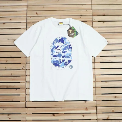 Футболка BAPE ABC Camo Big Ape Head Tee "White" фото № 5 Футболка BAPE ABC Camo Big Ape Head Tee "White" фото № 5